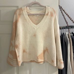 Womens Anthropologie tie dye sweater size small